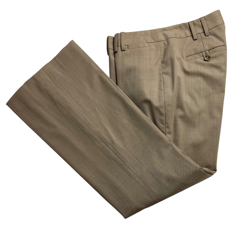 Banana Republic Women's Stretch Wool Blend Career Dress Pants Tan Size 2S‎